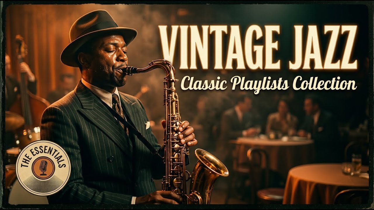 Vintage Jazz 1940년대 📻 오래된 라디오 같은 감성 playlist cafe