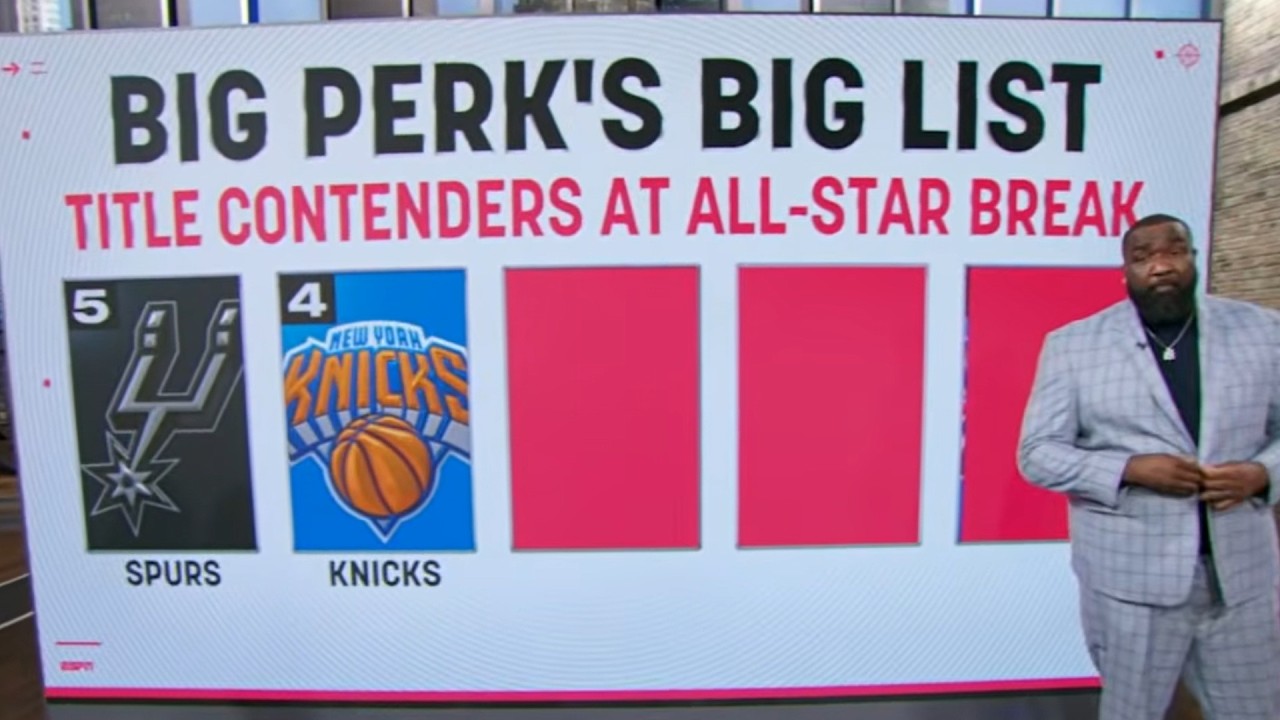 Big Perk's BIG LIST of title contenders at the All-Star break 💥 | NBA Today