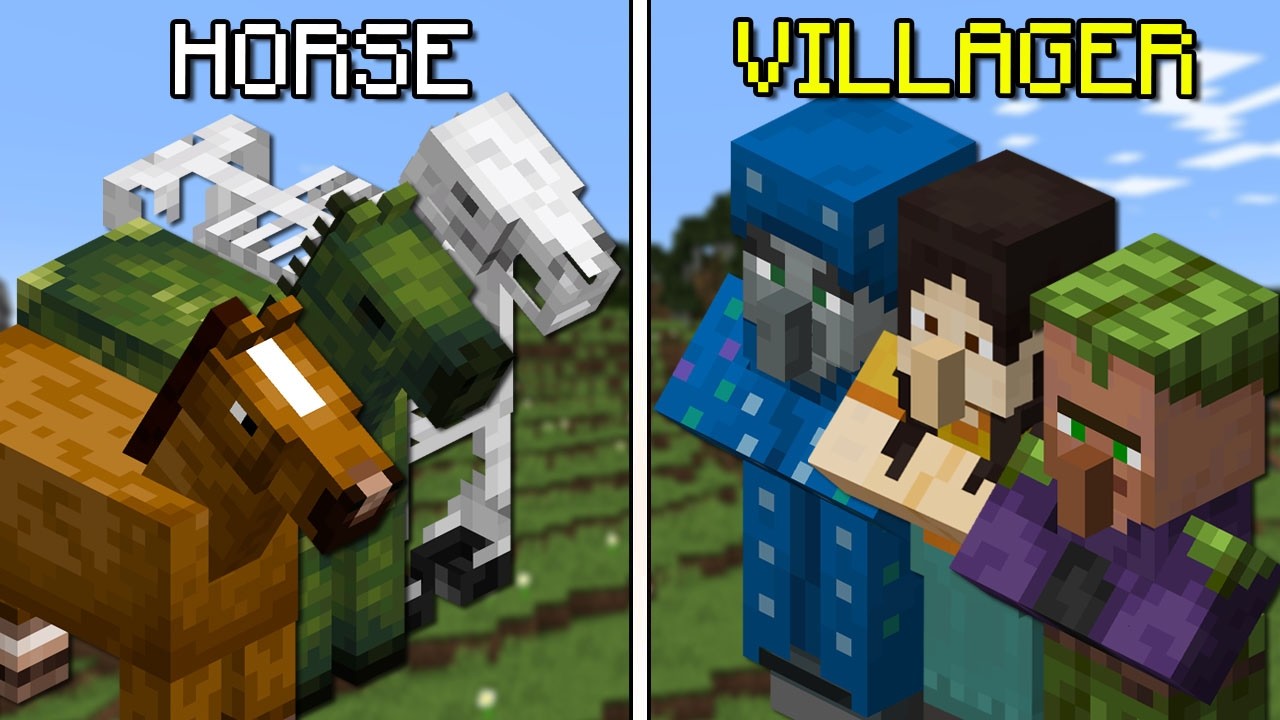 Мобы в Minecraft и их разновидности