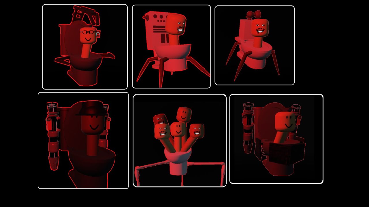 Toilet Massacre models