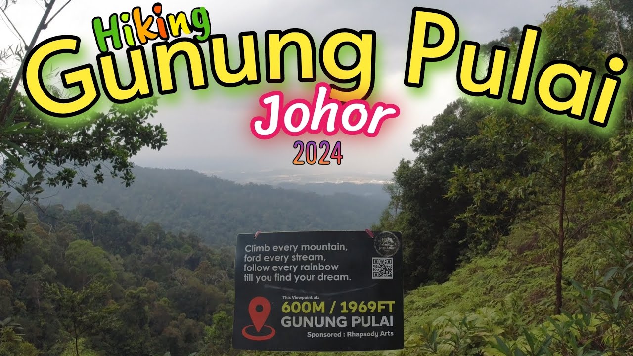 Hiking at Gunung Pulai Johor | Great Place To Hike For Beginners #hiking