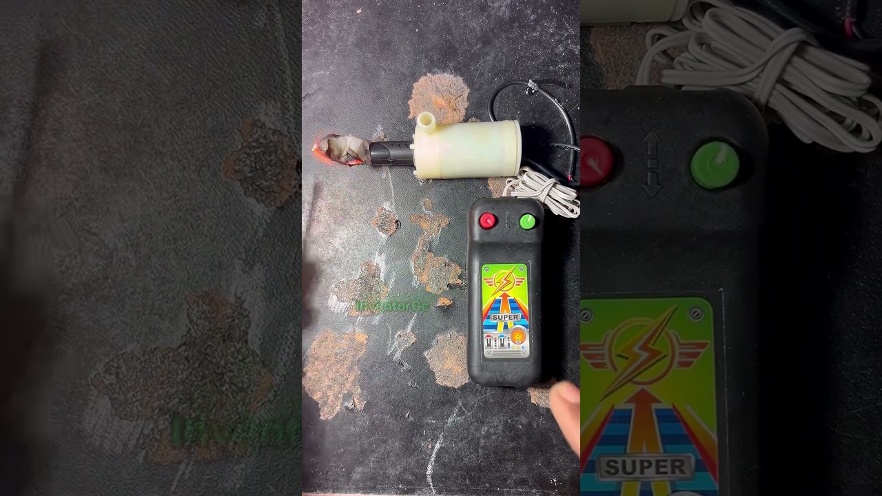 How to works smoke machine &bull; Dc motor