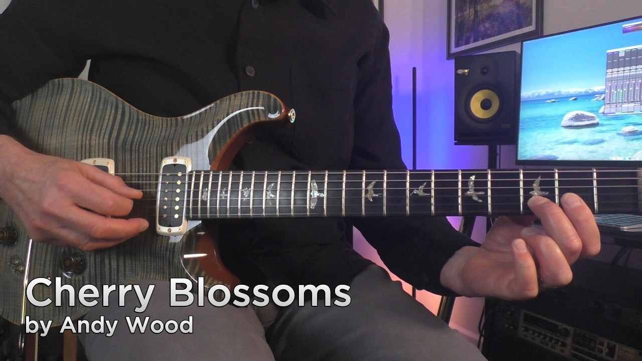 Cherry Blossoms | Andy Wood | Guitar Instrumental Cover