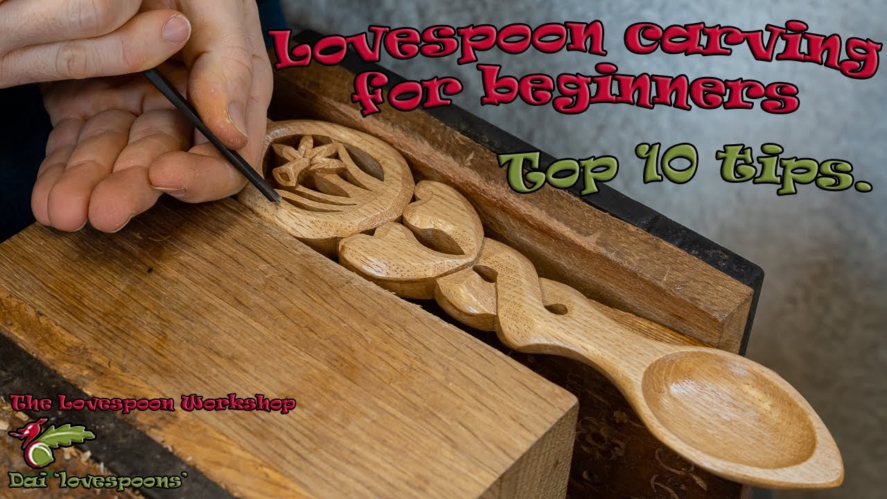 Beginners love spoon carving (top ten tips)