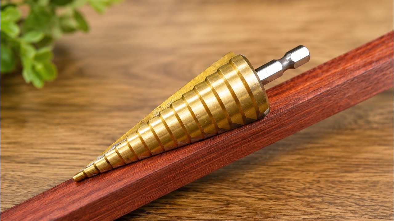 How to Sharpen a Step Drill!  First Appeared on YouTube