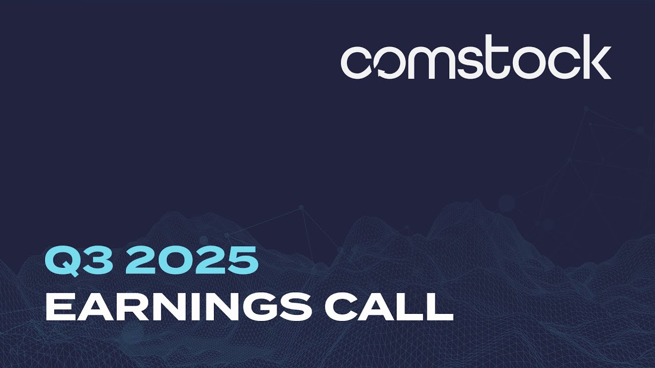 Comstock 3Q25 Earnings Call Recording