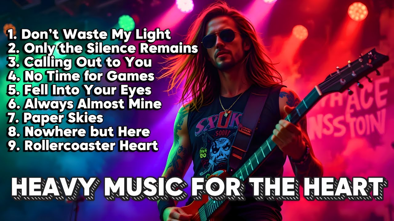 Emotional Rock Songs Playlist for Broken Hearts | Soulful Vocals & Raw Guitar Power 2025