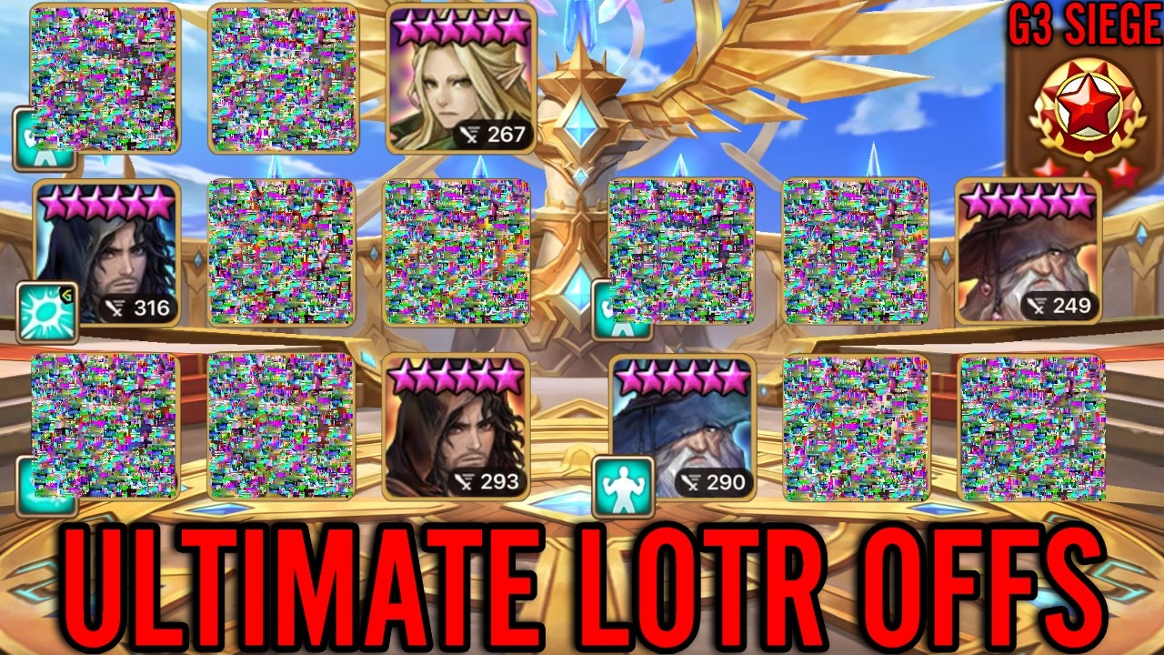 G3 Siege | Smash Bros vs Sacre Coeur 3 vs -YggdraChill- | #summonerswar