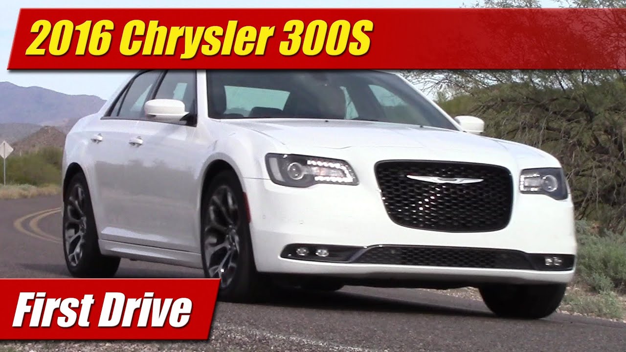2016 Chrysler 300S: First Drive