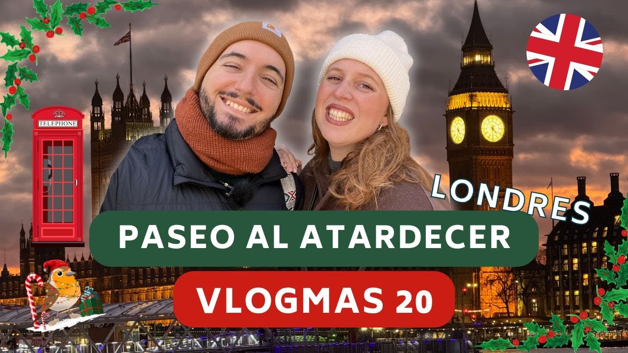 Paseo romántico Tower Bridge, Mercados navideños, St Paul's...+ Espectáculo - VLOGMAS Londres DÍA 20