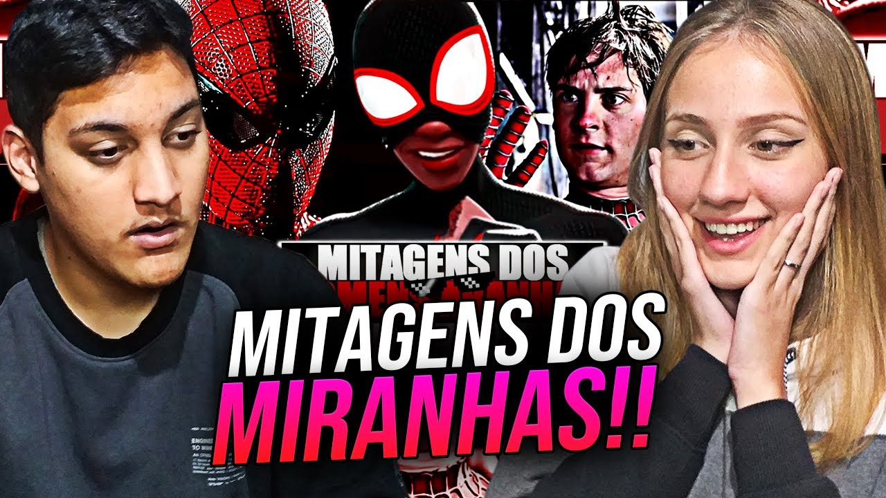 REACT EM CASAL - AS MITAGENS DOS HOMENS ARANHAS (Melhores Momentos) feat @settzin - NoirZ