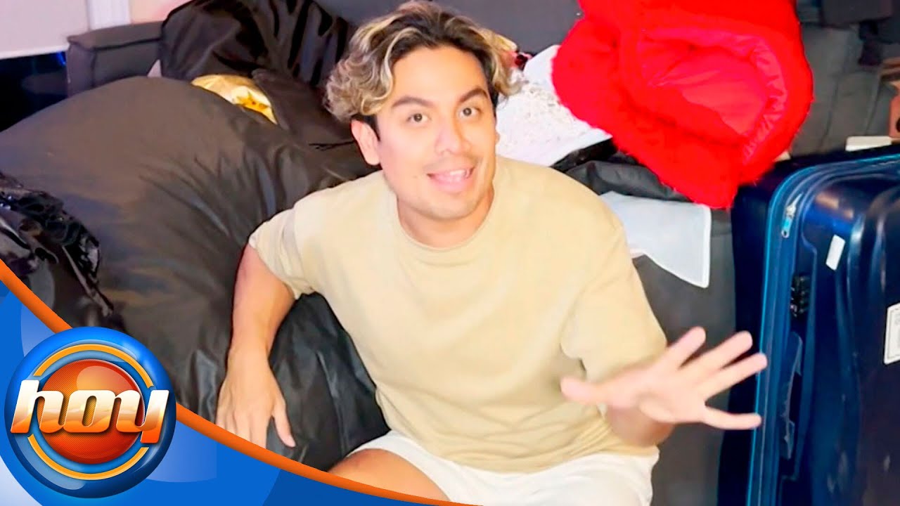 ¿Qué lleva Ricardo Peralta en su maleta para La Casa de los Famosos México? | Programa Hoy