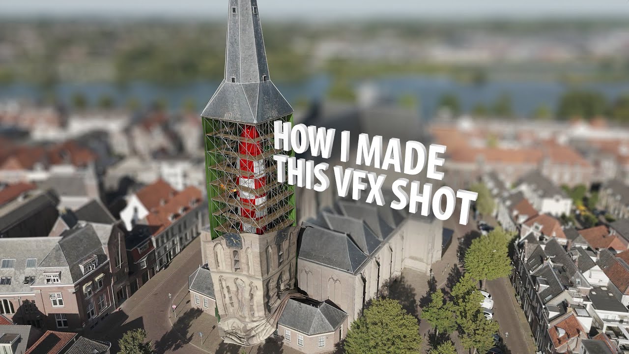 How I made this VFX shot with the Easy Camera Tracker in Blender
