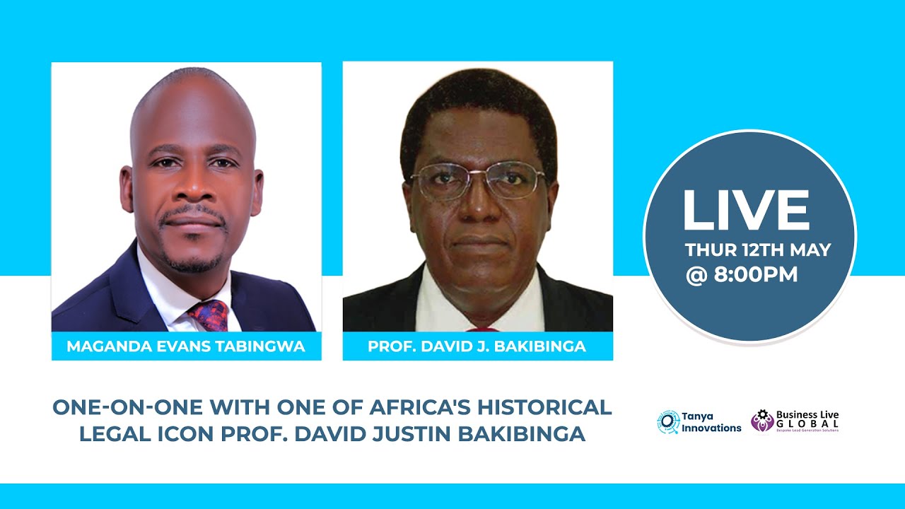 One-on-One with One of Africa's Historical Legal Icon - Prof. David Justin Bakibinga
