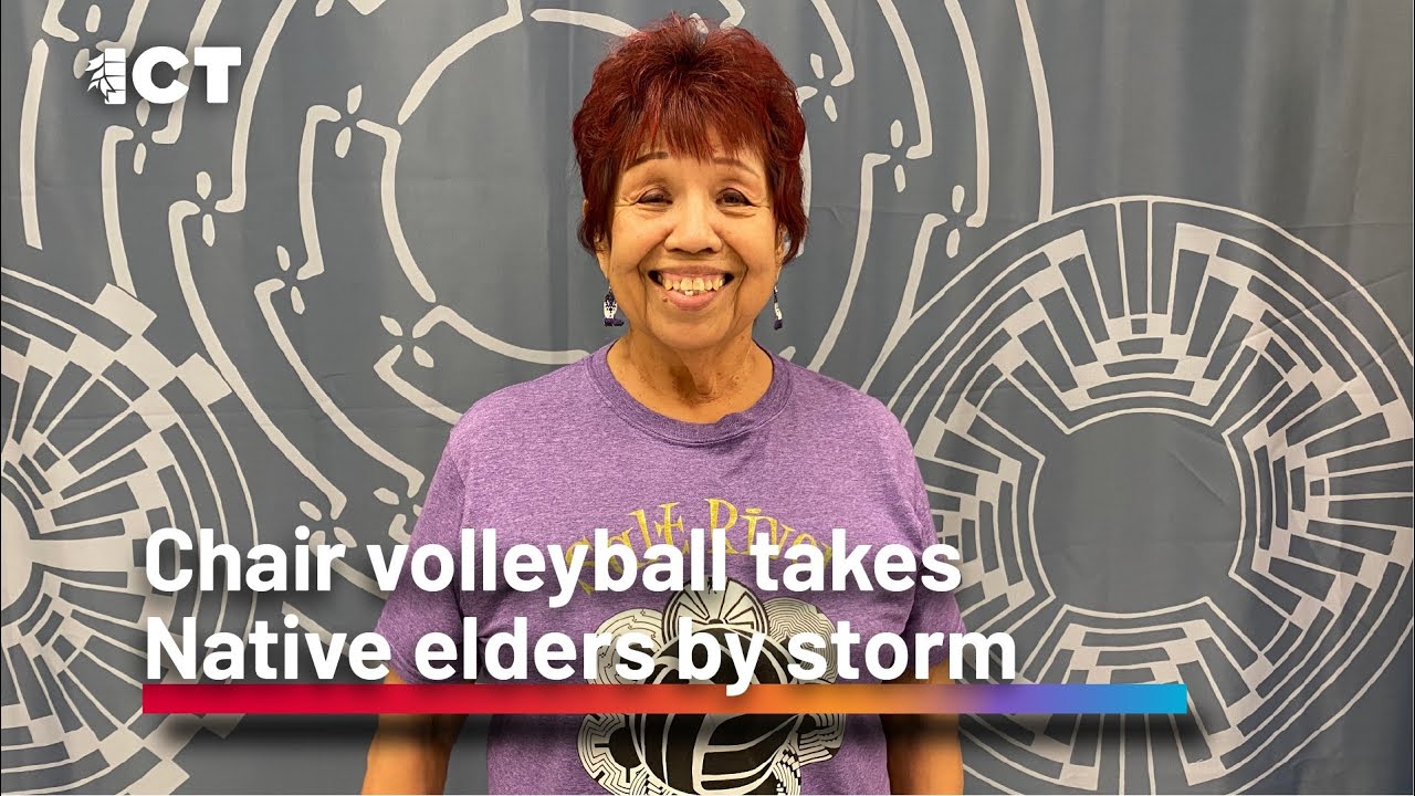 Chair volleyball takes Native elders by storm
