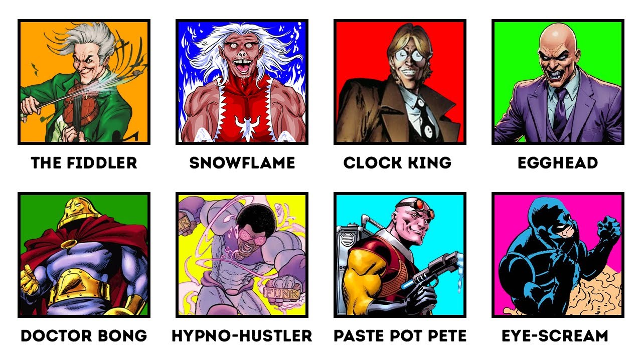 Every Joke Villain In Comics Ranked In Order Of Strength