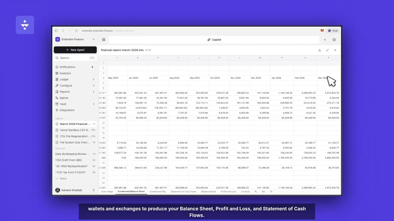 AI Financial Reporting in Minutes | Balance Sheet, P&L, and Cash Flow Automation