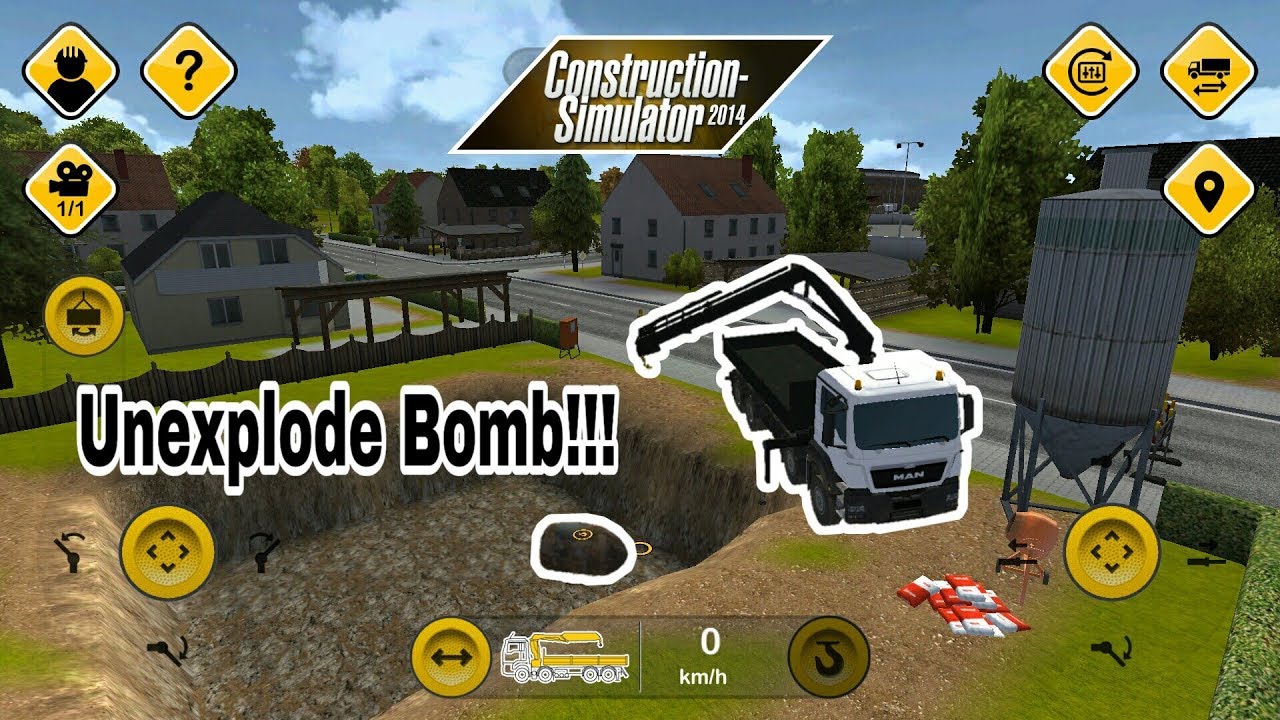 Unexploded Bomb Mission - Construction Simulator 14