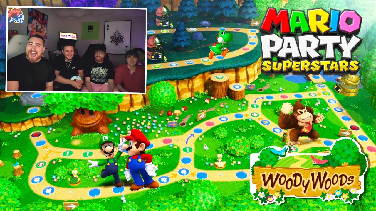 Can LosPollosTV finally get his first win? Mario Party Superstars! Nail biting finish!