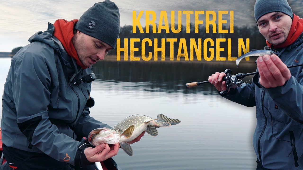Krautfrei angeln im flachen Gew&auml;sser &ndash; Top Tipps & Montage f&uuml;r mehr Hechte! 🎣🔥