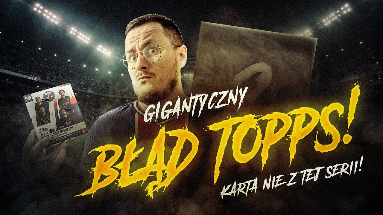 TOPPS POPEŁNIŁ BŁĄD?! 😱 WTF... OTWIERAM PSG 2025/26 I TRAFIAM ON CARD AUTO /10! 🤯