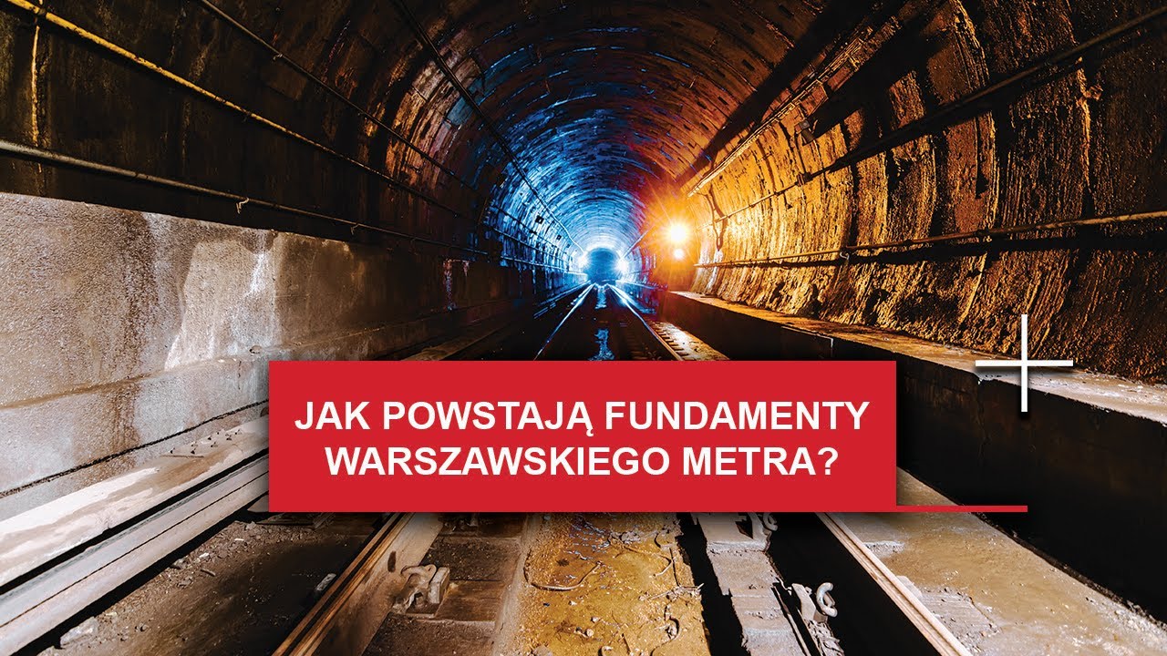 Budowa metra - Stacja Bródno, linia M2 - fundamenty