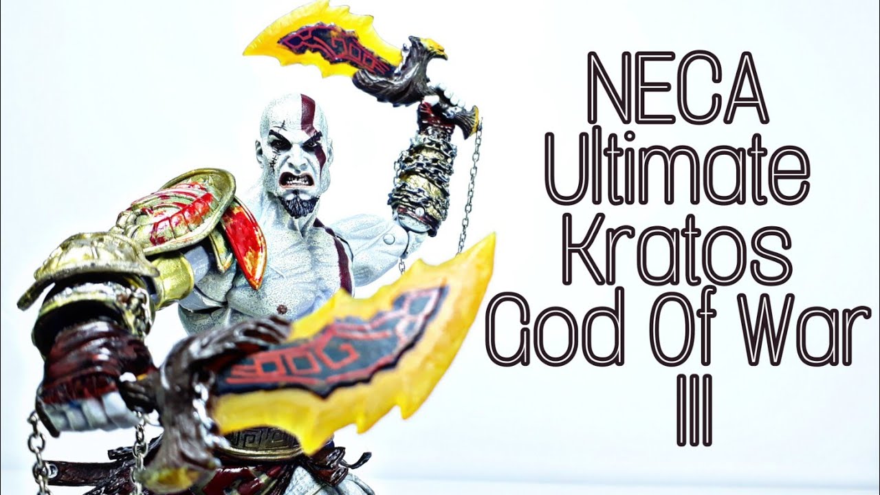 NECA Ultimate Kratos God Of War III (KO/Bootleg) En ESpañol