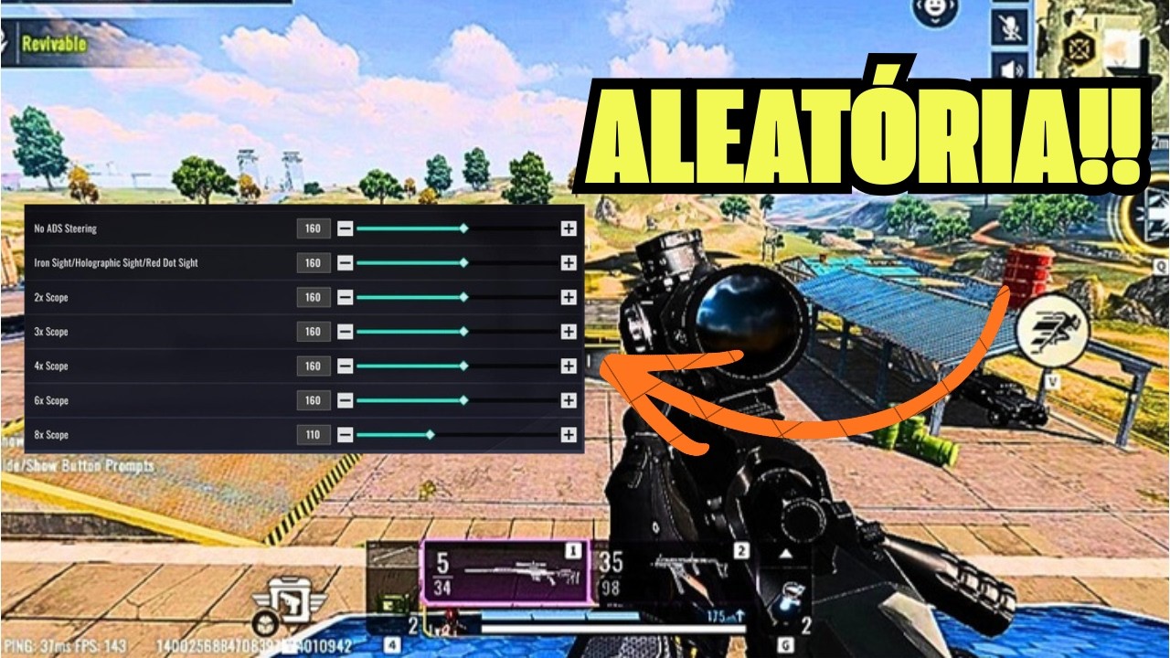 BLOOD STRIKE mas eu só posso usar SENSI ALTA!!