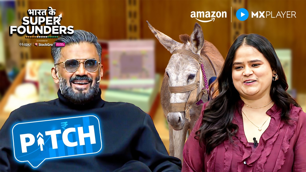 ₹2000 Per Litre Donkey Milk? | Ask 1 Cr @ 8% equity | Bharat Ke Super Founders | Amazon MX Player