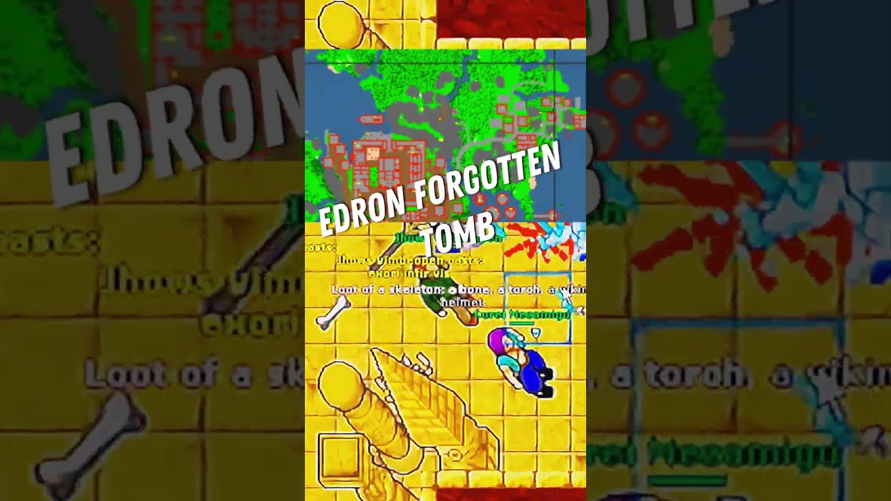 COMO FARMAR EM SERVIDOR NOVO TIBIA (DROPAR MUITO GOLD) #tibia#farm #newserver