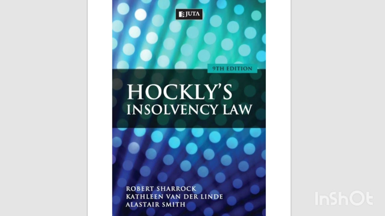 MRL3701 HOCKLY (CHAPTER 18-22) - UNISA 3RD YEAR LLB LAW