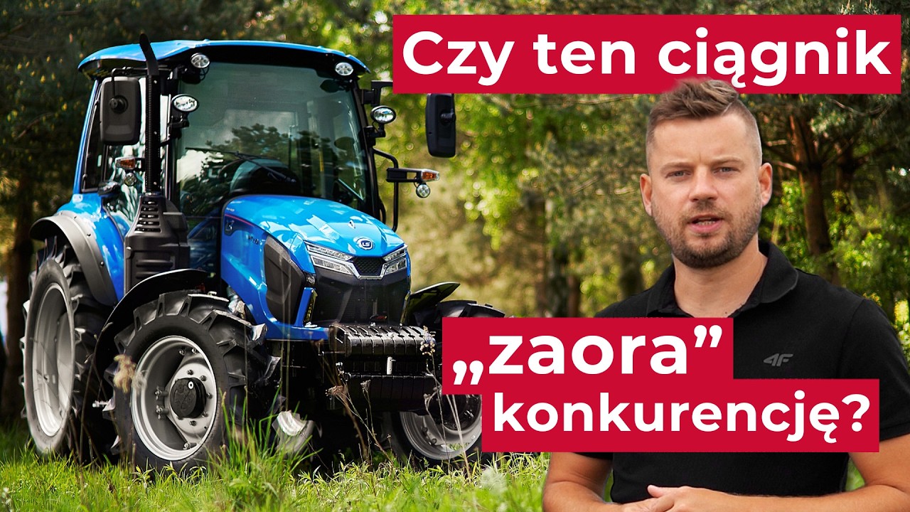 Najmocniejszy koreański ciągnik od LS Tractor Polska - LS Tractor MT 7.101 :: Traktor.com.pl