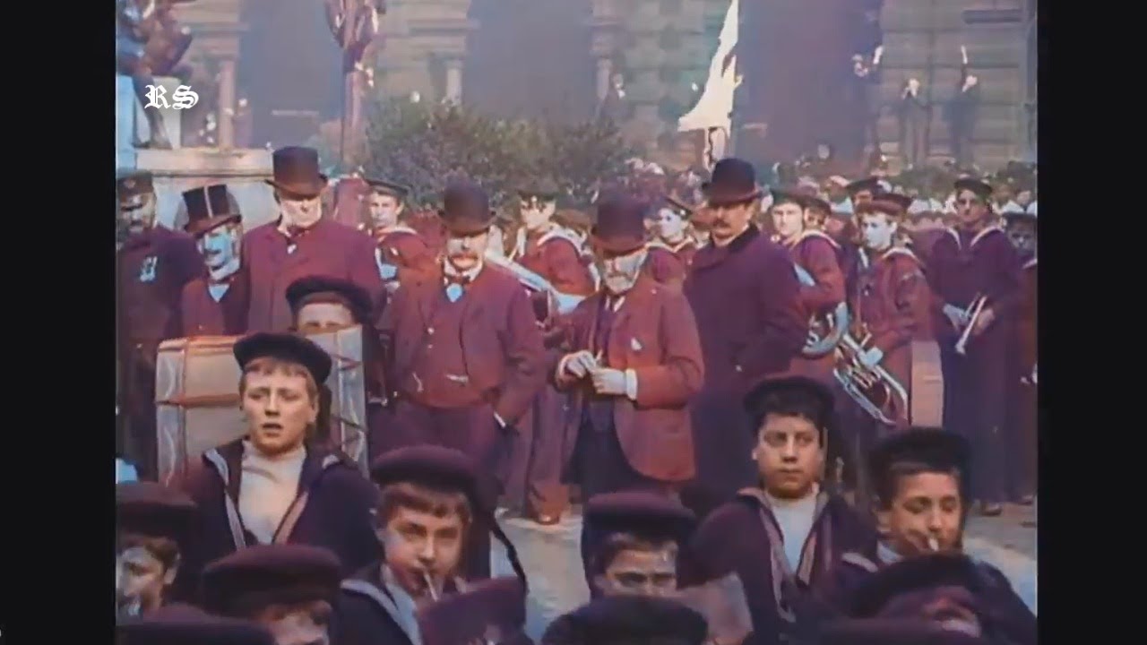 A Day in Old Liverpool in Color