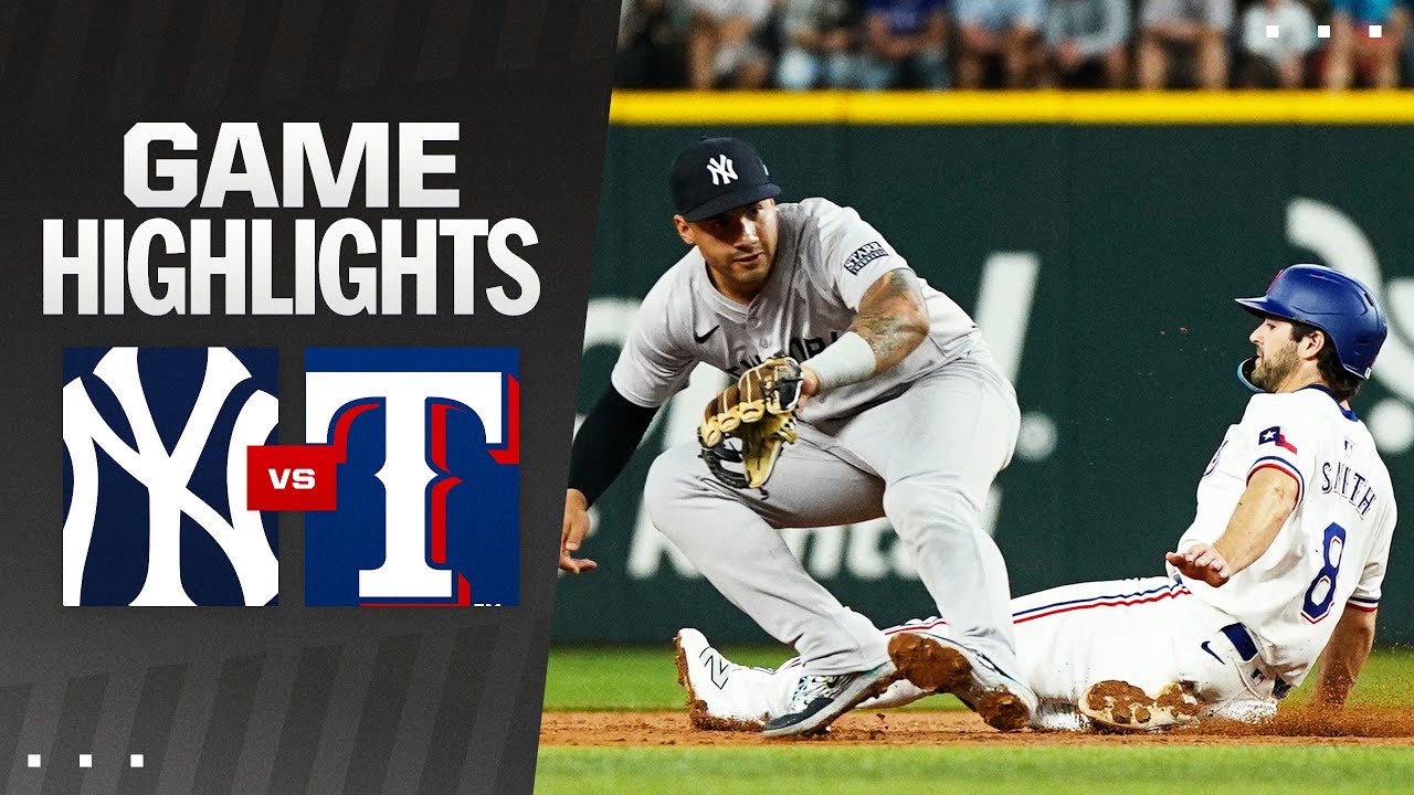 Yankees vs. Rangers Game Highlights (9/4/24) | MLB Highlights