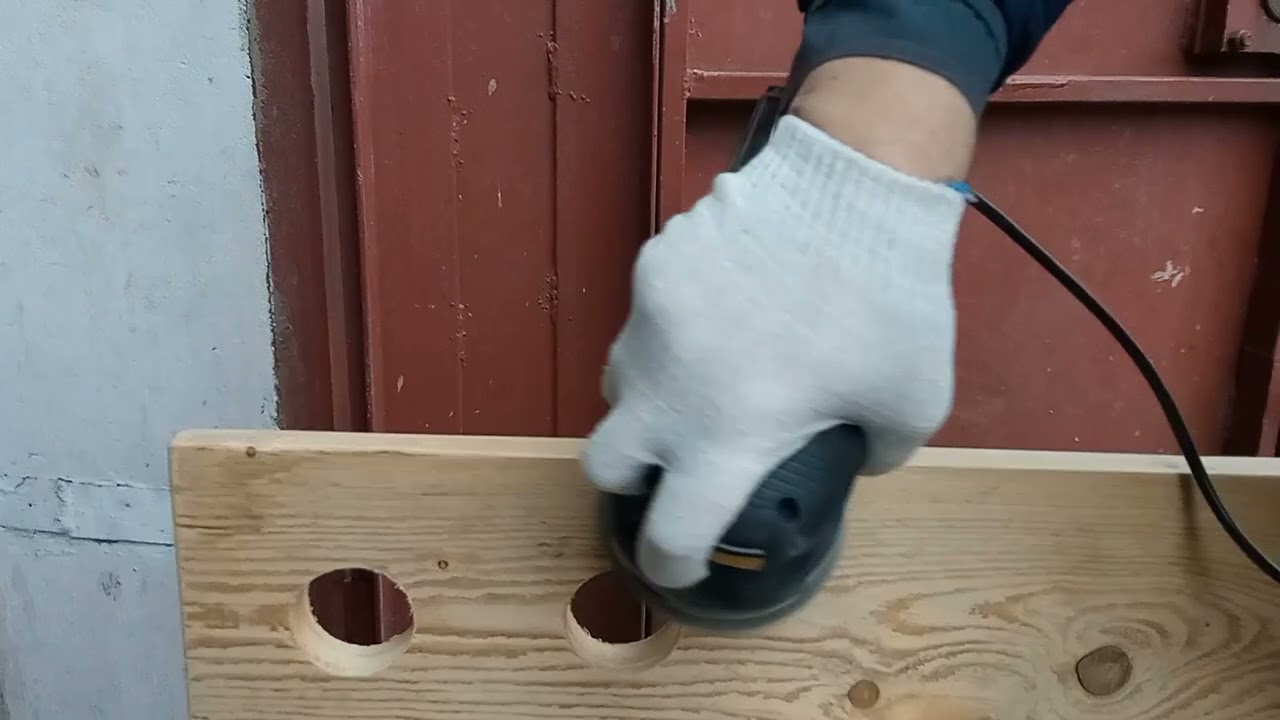 Тестирование шлифмашинки CAT DX46