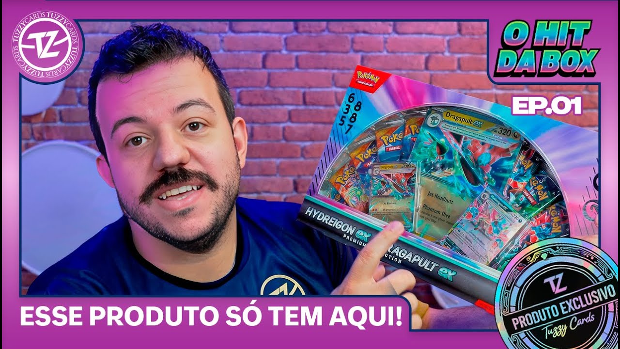 PRODUTO EXCLUSIVO TUZZYCARDS NO BRASIL | O Hit da Box EP01