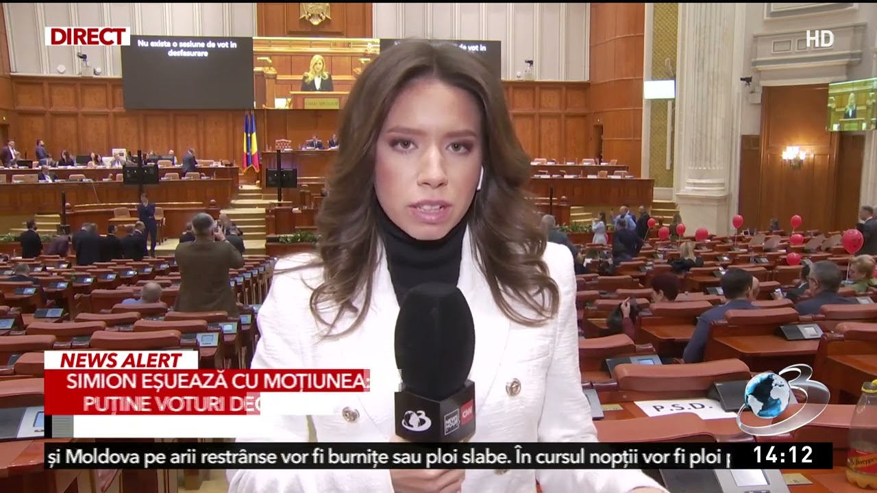 Simion eșuează cu moțiunea: Mai puține voturi decât semnături