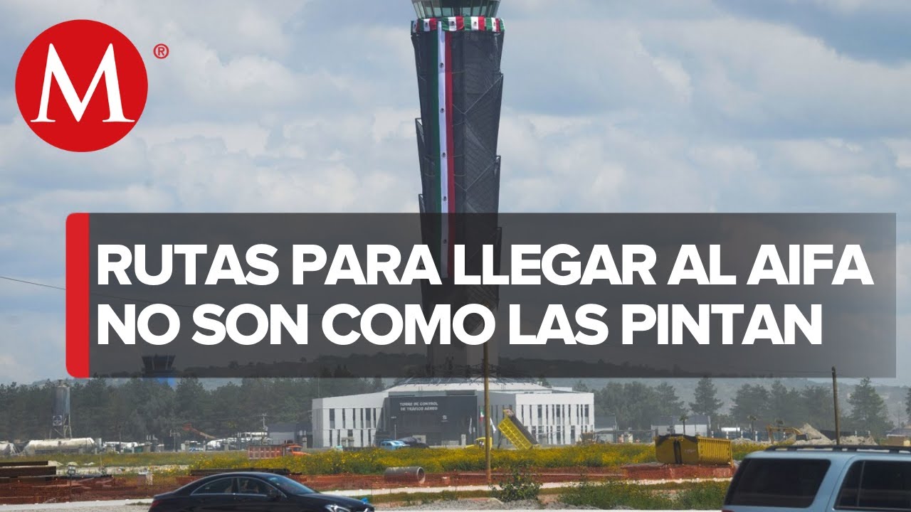 &iquest;D&oacute;nde est&aacute; y c&oacute;mo llegar al aeropuerto de Santa Luc&iacute;a? &Eacute;stas son las rutas al AIFA
