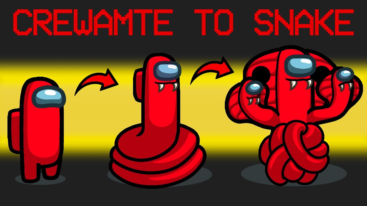Crewmate To Snake in Among Us