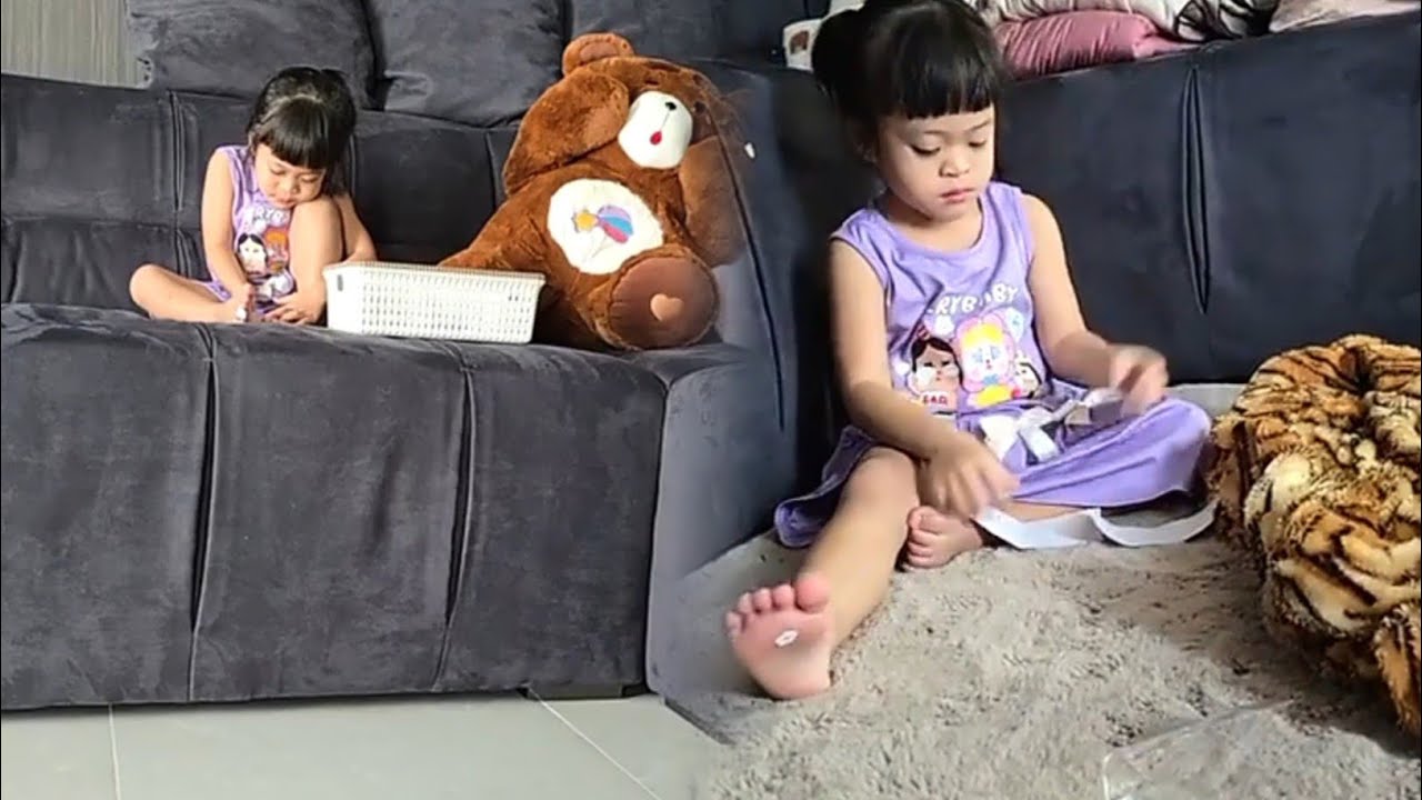 น้องเพชรน้องพลอยมาทักทายจ้า #ลูกของแอนบอย 