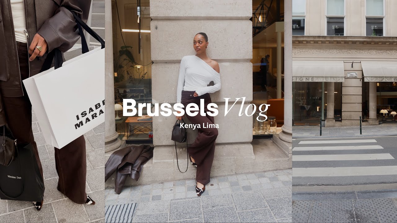 Brussel vlog + eindelijk deze schoenen gekocht | KENYA LIMA 
