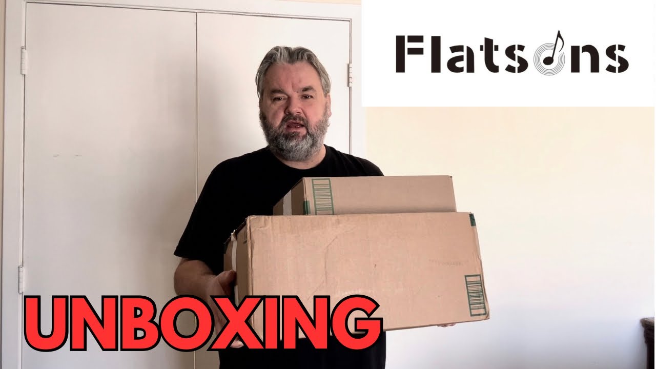 UNBOXING Flatsons Acoustic Amp, Effects Pedal, Wireless Guitar, Repair Kit