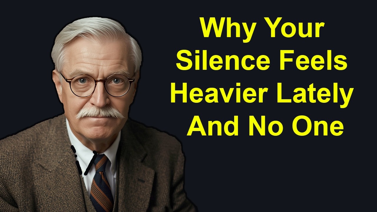 Why Your Silence Feels Heavier Lately — And No One