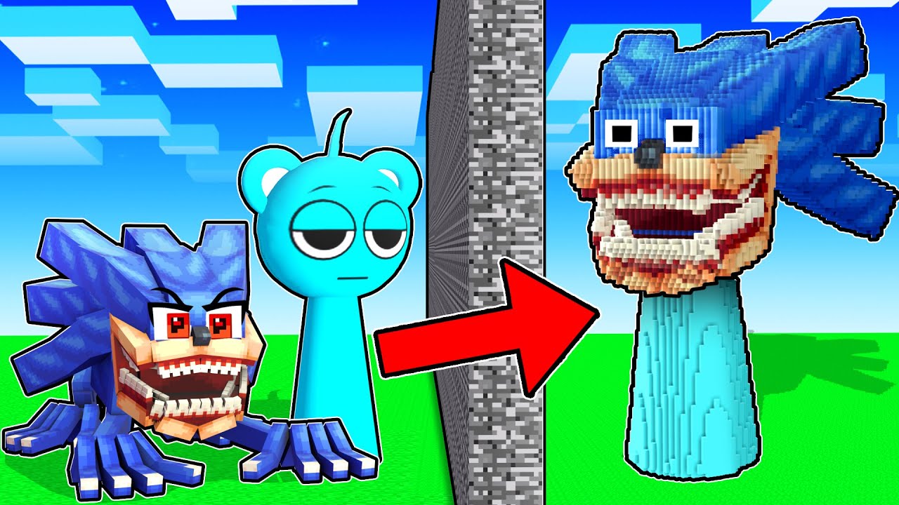 I CHEATED with //SHIN in a SPRUNKI Build Battle!