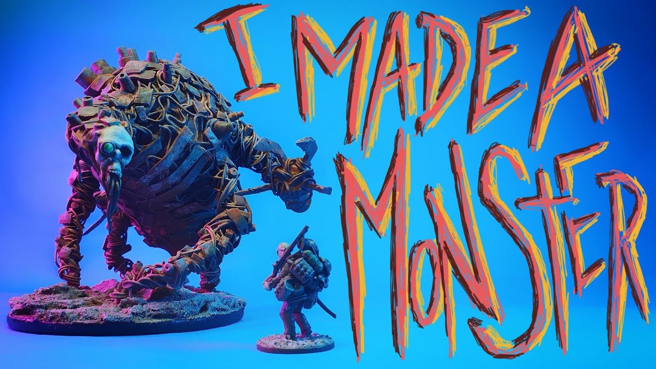 How To Make A ROBOT MONSTER out of TRASH