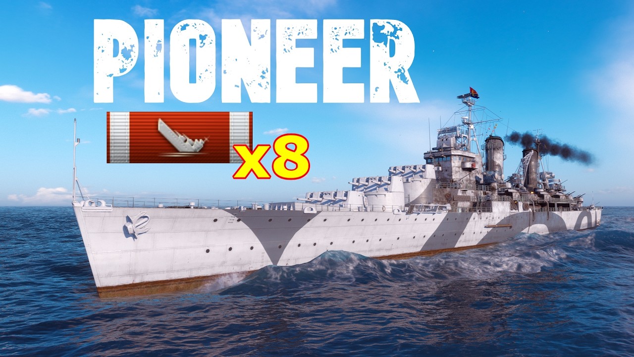 Pioneer : 8 Kills.