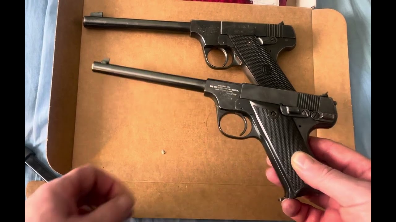Hartford Arms Model 1925 pistol takedown (High Standard Model B - early version)