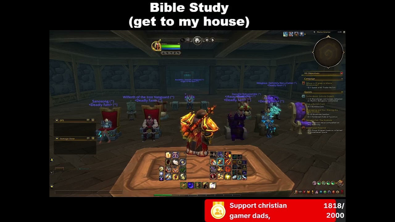 Bible study #christian #gamers #biblestudy #worldofwarcraft #jesuslovesyou 