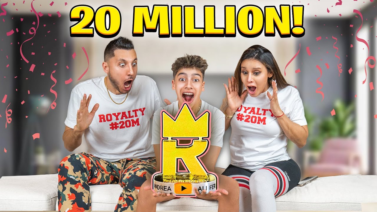 We Reached 20 Million Subscribers! *EMOTIONAL*