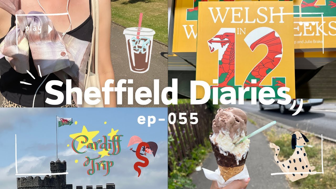 [Sheffield_diaries_055]カーディフ旅行🏴󠁧󠁢󠁷󠁬󠁳󠁿カーディフはとっても綺麗で素敵だった🏰夏のイギリスは最高🍨ダイエット放棄👋Cardiff, sheffield
